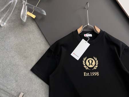 2025年4月15日入荷春夏 新作lulu半袖 tシャツ高級なプレゼント/誕生日プレゼント/高品質/メンツ/記念品/ wenzhou工場