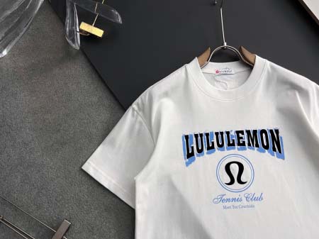 2025年4月15日入荷春夏 新作lulu半袖 tシャツ高級なプレゼント/誕生日プレゼント/高品質/メンツ/記念品/ wenzhou工場