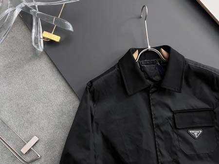 2025年4月15日入荷春夏 新作Pradaジャケット高級なプレゼント/誕生日プレゼント/高品質/メンツ/記念品/ wenzhou工場