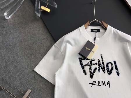 2025年4月15日入荷春夏 新作Fendi半袖 tシャツ高級なプレゼント/誕生日プレゼント/高品質/メンツ/記念品/ wenzhou工場