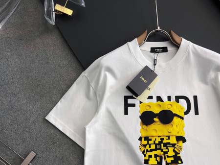 2025年4月15日入荷春夏 新作Fendi半袖 tシャツ高級なプレゼント/誕生日プレゼント/高品質/メンツ/記念品/ wenzhou工場
