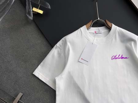 2025年4月15日入荷春夏 新作lulu半袖 tシャツ高級なプレゼント/誕生日プレゼント/高品質/メンツ/記念品/ wenzhou工場