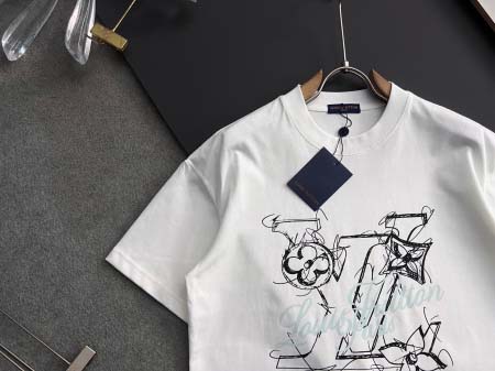 2025年4月15日入荷春夏 新作Louis Vuitton半袖 tシャツ高級なプレゼント/誕生日プレゼント/高品質/メンツ/記念品/ wenzhou工場