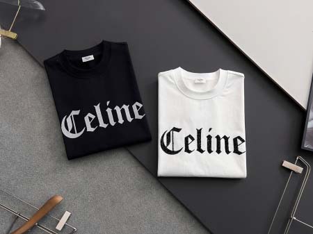 2025年4月15日入荷春夏 新作celine半袖 tシャツ高級なプレゼント/誕生日プレゼント/高品質/メンツ/記念品/ wenzhou工場