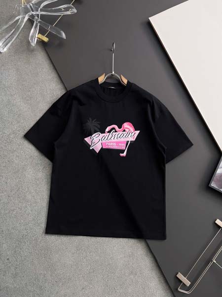 2025年4月15日入荷春夏 新作balmain半袖 tシャツ高級なプレゼント/誕生日プレゼント/高品質/メンツ/記念品/ wenzhou工場