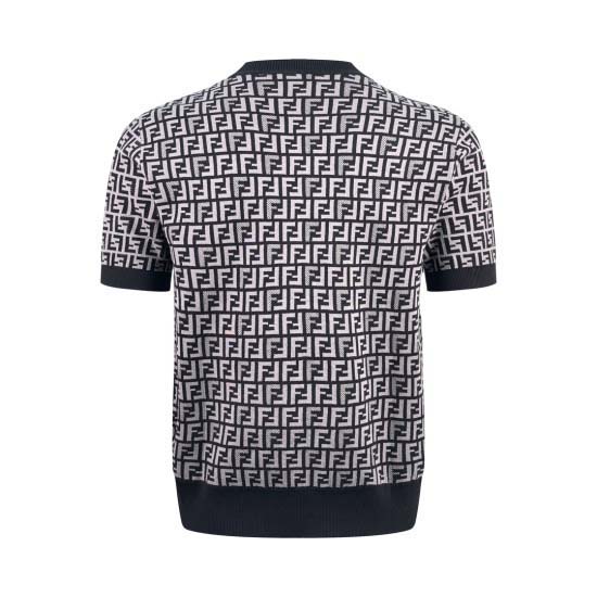 2025年4月17日入荷春夏新作 高級品原版復刻Fendiニットの半袖MOMO工場
