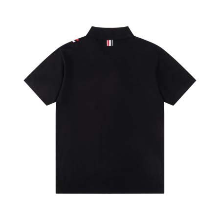 2025年4月9日入荷新作Thom Browne半袖ポロシャツ 超厳選★誕生日プレゼント/結婚祝い/内祝い/贈り物/YI+YI工場M-3XL