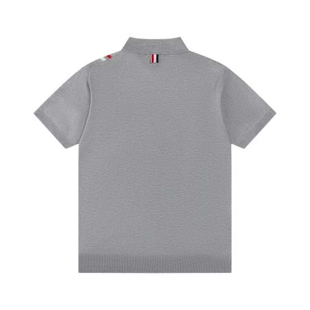 2025年4月9日入荷新作Thom Browne半袖ポロシャツ 超厳選★誕生日プレゼント/結婚祝い/内祝い/贈り物/YI+YI工場M-3XL