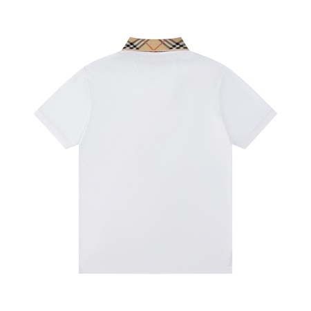 2025年4月18日入荷新作Burberry半袖ポロシャツ 超厳選★誕生日プレゼント/結婚祝い/内祝い/贈り物/YI+YI工場M-3XL