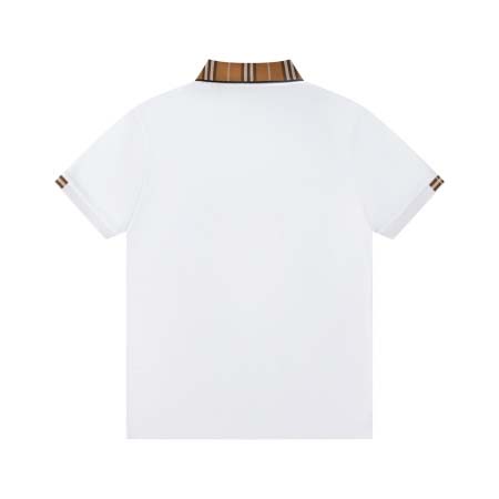 2025年4月18日入荷新作Burberry半袖ポロシャツ 超厳選★誕生日プレゼント/結婚祝い/内祝い/贈り物/YI+YI工場M-3XL