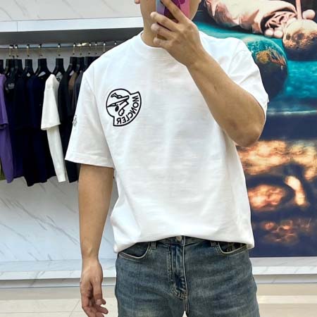 2025年4月19日入荷新作Moncler半袖Tシャツ 超厳選★誕生日プレゼント/結婚祝い/内祝い/贈り物/YI+YI工場S-XXL