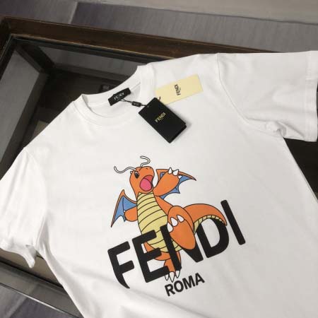 2025年4月20日入荷新作FENDI半袖Tシャツ 超厳選★誕生日プレゼント/結婚祝い/内祝い/贈り物/YI+YI工場S～XL