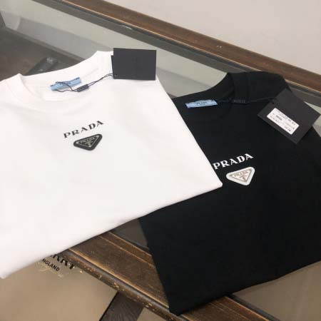 2025年4月21日入荷新作Prada半袖 Tシャツ★誕生日プレゼント/結婚祝い/内祝い/贈り物/LD工場S-XL