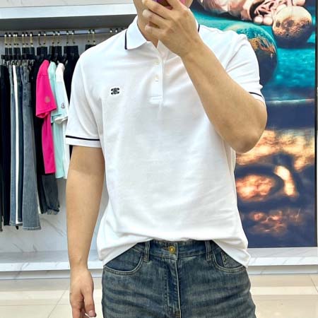 2025年4月21日入荷新作celine半袖ポロシャツ★誕生日プレゼント/結婚祝い/内祝い/贈り物/YI+YI工場S-XXL