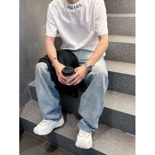 2025年4月21日入荷新作Prada半袖 Tシャツ★誕生日プレゼント/結婚祝い/内祝い/贈り物/YI+YI工場S-XXL