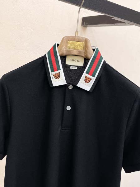 2025年4月21日入荷新作Gucci半袖ポロシャツ★誕生日プレゼント/結婚祝い/内祝い/贈り物/YI+YI工場S-XXL