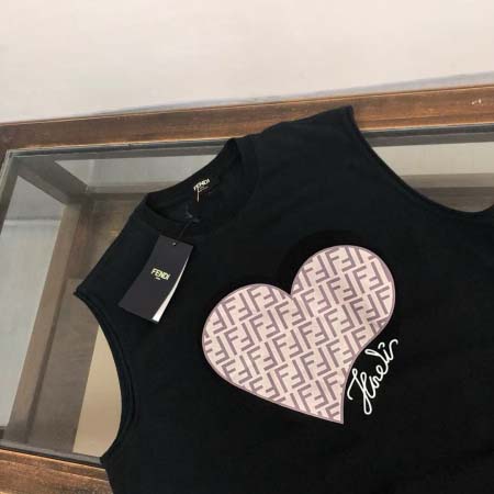 2025年4月21日入荷新作Fendi タンクトップ男女兼用★誕生日プレゼント/結婚祝い/内祝い/贈り物/YI+YI工場S-XL