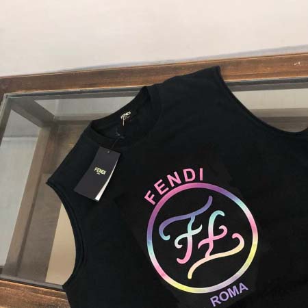 2025年4月21日入荷新作Fendi タンクトップ男女兼用★誕生日プレゼント/結婚祝い/内祝い/贈り物/YI+YI工場S-XL