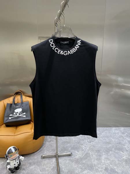 2025年4月21日入荷新作D&G タンクトップ男女兼用★誕生日プレゼント/結婚祝い/内祝い/贈り物/YI+YI工場S-XL