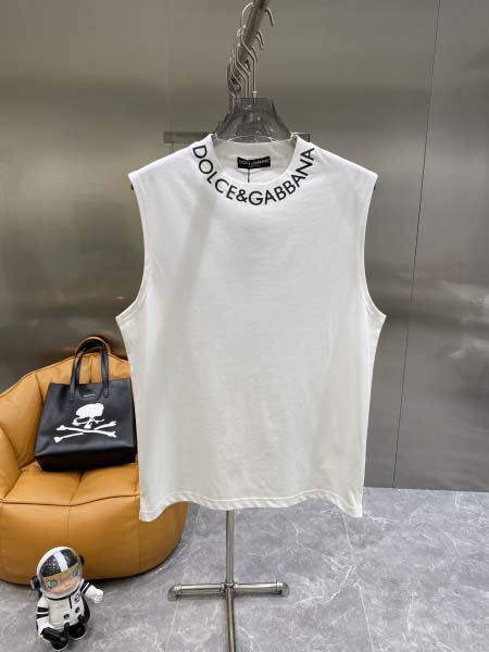 2025年4月21日入荷新作D&G タンクトップ男女兼用★誕生日プレゼント/結婚祝い/内祝い/贈り物/YI+YI工場S-XL