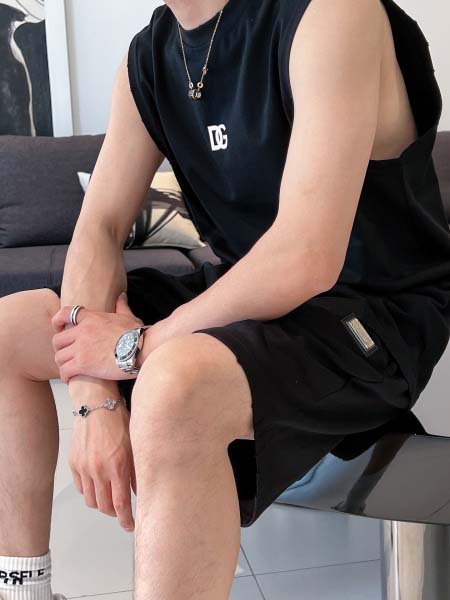 2025年4月22日入荷新作D&G タンクトップ男女兼用★誕生日プレゼント/結婚祝い/内祝い/贈り物/YI+YI工場S-XL