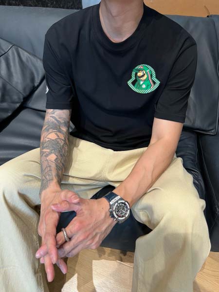 2025年4月22日入荷新作MONCLER 半袖 Tシャツ男女兼用★誕生日プレゼント/ファッションの流行/贈り物/YI+YI工場S-XL