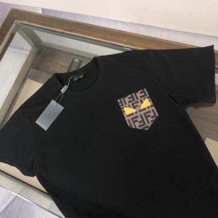 2025年4月22日入荷新作FENDI 半袖 Tシャツ★誕生日プレゼント/ファッションの流行/贈り物/YI+YI工場M-XXXL