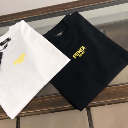 2025年4月22日入荷新作FENDI 半袖 Tシャツ★誕生日プレゼント/ファッションの流行/贈り物/YI+YI工場M-XXXL