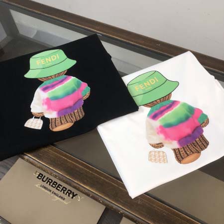 2025年4月22日入荷新作FENDI 半袖 Tシャツ★誕生日プレゼント/ファッションの流行/贈り物/YI+YI工場M-XXXL