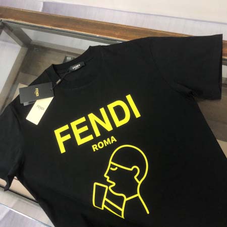 2025年4月22日入荷新作FENDI 半袖 Tシャツ★誕生日プレゼント/ファッションの流行/贈り物/YI+YI工場M-XXXL