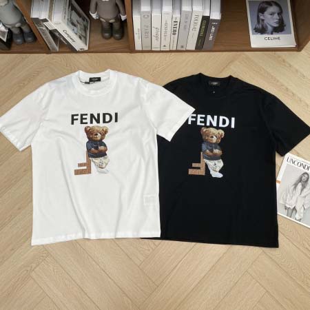 2025年4月22日入荷新作FENDI 半袖 Tシャツ★誕生日プレゼント/ファッションの流行/贈り物/YI+YI工場S-XL
