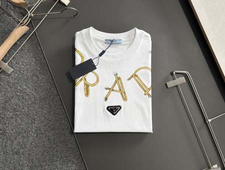 2025年4月22日入荷新作PRADA 半袖 Tシャツ★誕生日プレゼント/ファッションの流行/贈り物/YI+YI工場S-XXL