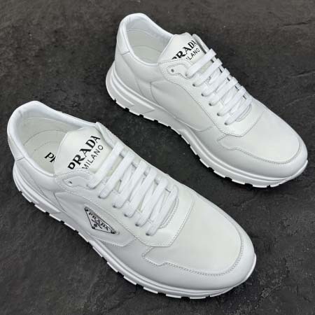 2025年4月22日入荷新品Prada男女兼用原版復刻 ブランド靴本革製ギフト/誕生日/CT工場38-45