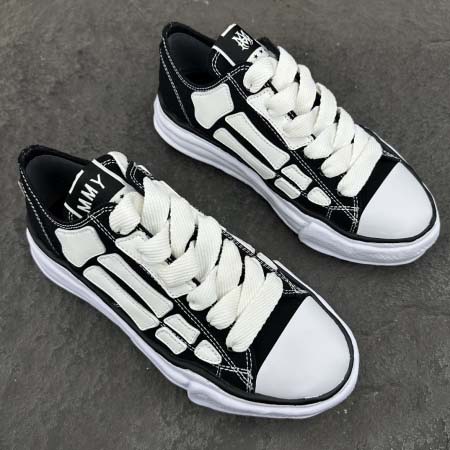 2025年4月22日入荷新品Maison MIHARA YASUHIRO x AMIRI男女兼用原版復刻 ブランド靴本革製ギフト/誕生日/CT工場35-47