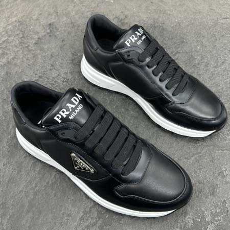2025年4月22日入荷新品Prada男女兼用原版復刻 ブランド靴本革製ギフト/誕生日/CT工場38-45
