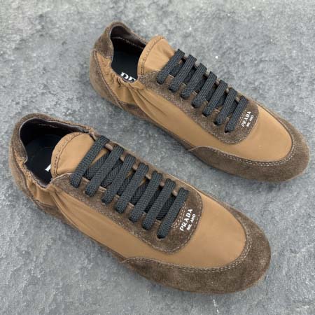 2025年4月22日入荷新品Prada男女兼用原版復刻 ブランド靴本革製ギフト/誕生日/CT工場35-46