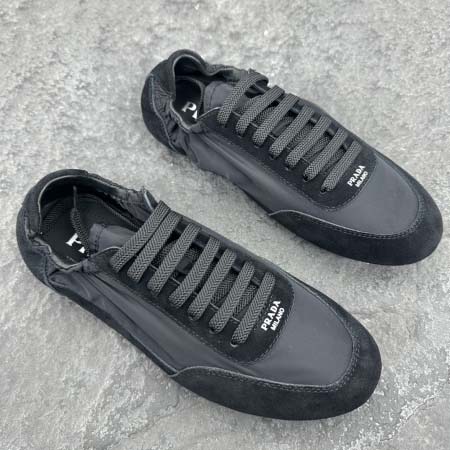 2025年4月22日入荷新品Prada男女兼用原版復刻 ブランド靴本革製ギフト/誕生日/CT工場35-46