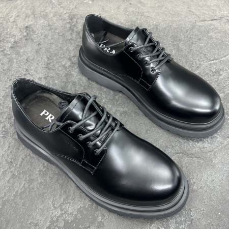 2025年4月22日入荷新品Prada男女兼用原版復刻 ブランド靴本革製ギフト/誕生日/CT工場38-46