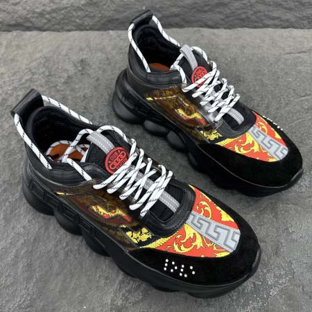 2025年4月23日入荷新品VERSACE男女兼用原版復刻 ブランド靴本革製ギフト/誕生日/CT工場