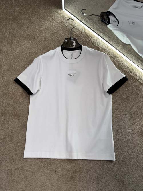 2025年4月23日入荷新作PRADA半袖Tシャツ 原版复刻高級品超厳選★入手困難/誕生日プレゼント/yinx工場
