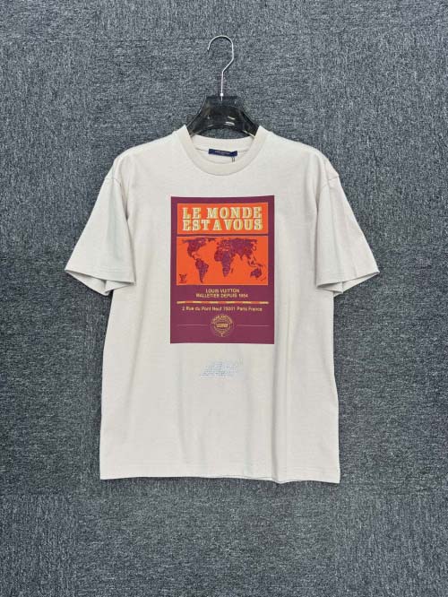 2025年4月23日入荷新作Louis Vuitton半袖Tシャツ 原版复刻高級品超厳選★入手困難/誕生日プレゼント/yinx工場