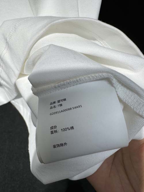 2025年4月23日入荷新作MONCLER半袖Tシャツ 原版复刻高級品超厳選★入手困難/誕生日プレゼント/yinx工場