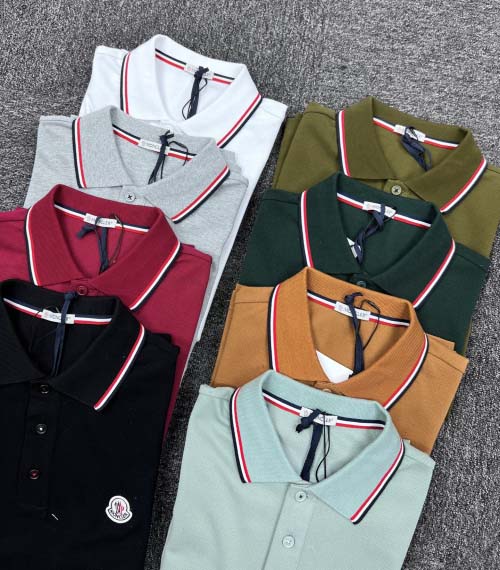 2025年4月23日入荷新作MONCLER半袖ポロシャツ 原版复刻高級品超厳選★入手困難/誕生日プレゼント/yinx工場
