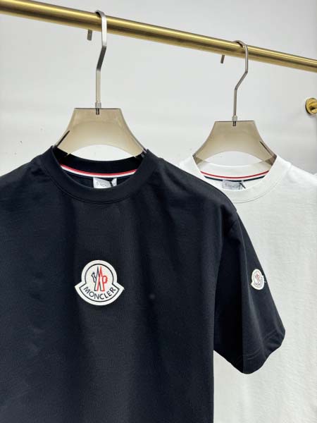 2025年4月24日入荷新作Moncler半袖Tシャツ 原版复刻高級品香港の会社超厳選★入手困難/誕生日プレゼント/yinx工場S-XXL