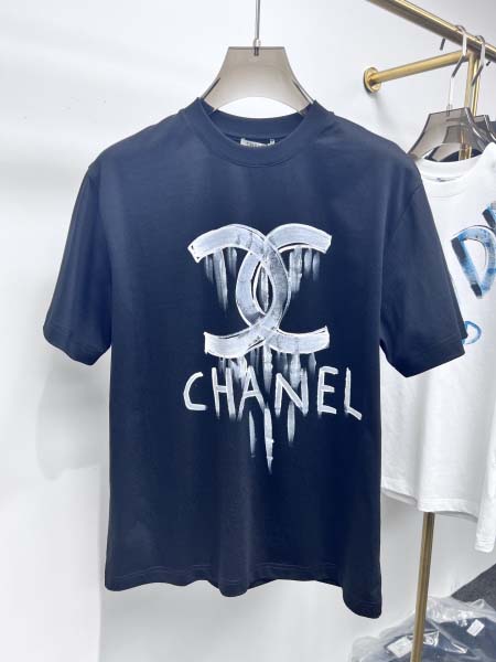 2025年4月24日入荷新作CHANEL半袖Tシャツ 原版复刻高級品香港の会社超厳選★入手困難/誕生日プレゼント/yinx工場S-XXL