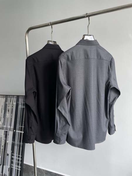 2025年4月24日入荷新作ZEGNA長袖シャツ 原版复刻高級品香港の会社超厳選★入手困難/誕生日プレゼント/yinx工場40-44