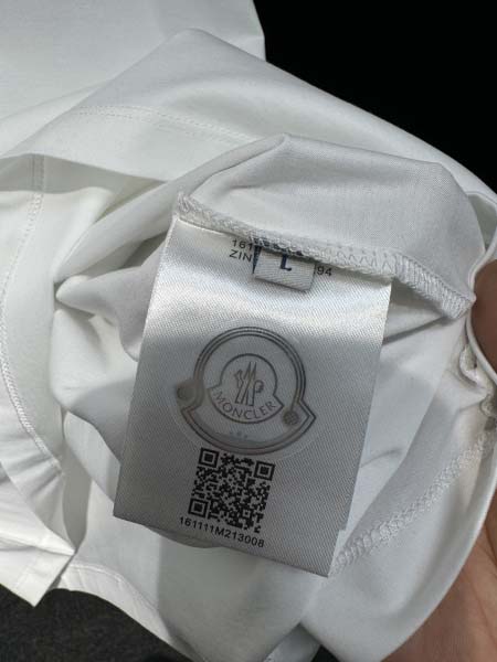 2025年4月24日入荷新作Moncler半袖Tシャツ 原版复刻高級品香港の会社超厳選★入手困難/誕生日プレゼント/yinx工場M-XXXL