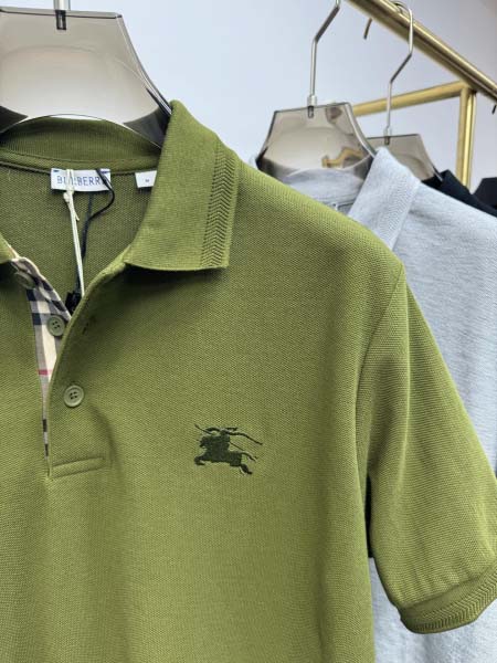 2025年4月24日入荷新作burberry半袖ポロシャツ 原版复刻高級品香港の会社超厳選★入手困難/誕生日プレゼント/yinx工場S-XXL