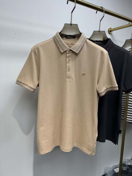 2025年4月24日入荷新作loro piana半袖ポロシャツ 原版复刻高級品香港の会社超厳選★入手困難/誕生日プレゼント/yinx工場M-XXXL