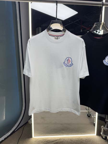 2025年4月24日入荷新作Moncler半袖Tシャツ 原版复刻高級品香港の会社超厳選★入手困難/誕生日プレゼント/yinx工場M-3XL